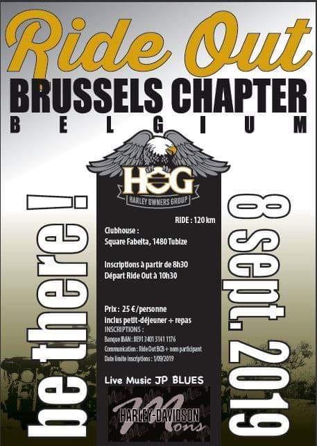 Affiche Brussels Ride Out